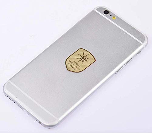 EMF Protection for Cell Phone - Anti Radiation Protection Mobile Phone Sticker 6 pcs - EMF Anti-Radiation Protector Shield - The Best EMR PRO Neutralizer - EMF Blocker for All Electronic Devices