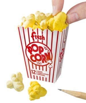Image of R&H Designer Erasers (Popcorn 2 TUBS)