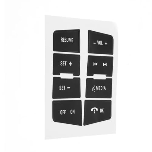 Kit boutons volant Focus 2008-2010 décoration intérieure noire