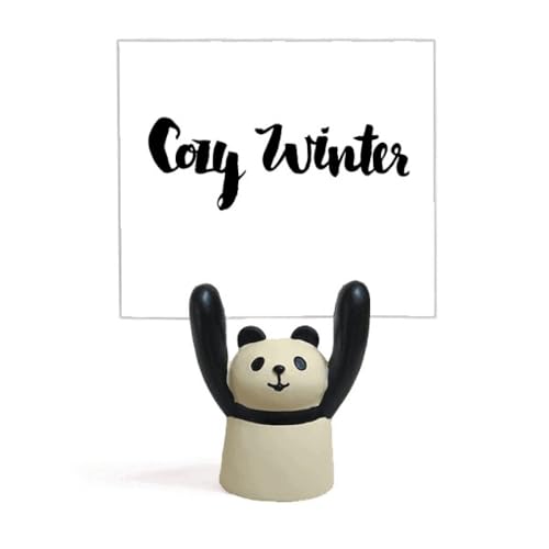 Porte-mémo panda pour ne plus oublier ses rendez-vous sur son bureau