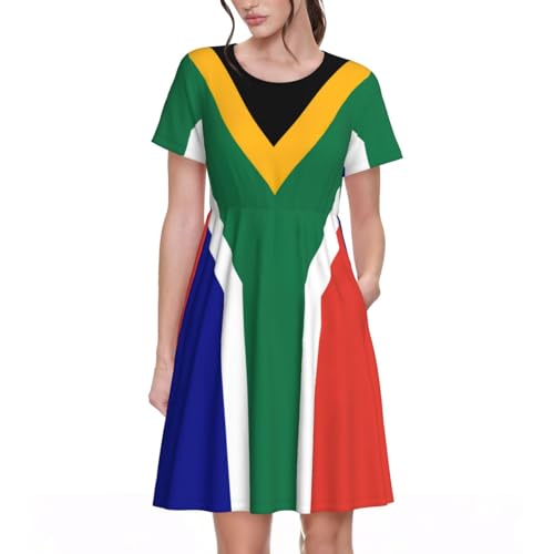 Robe d'été mi-longue Afrique du Sud pour vos sorties ensoleillées
