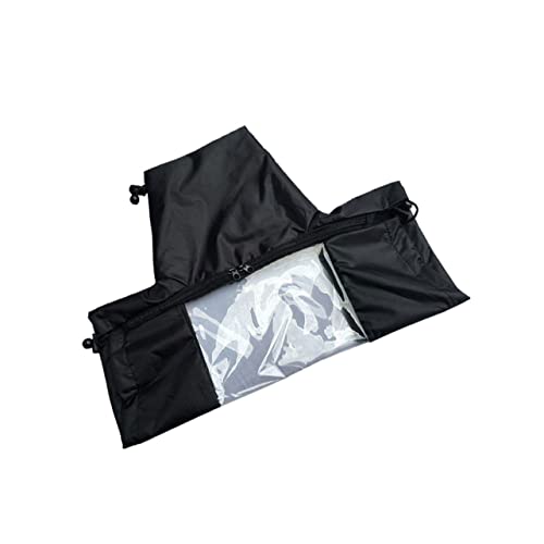 Funda de lluvia para cámara réflex Hemobllo de nylon y PVC transparente