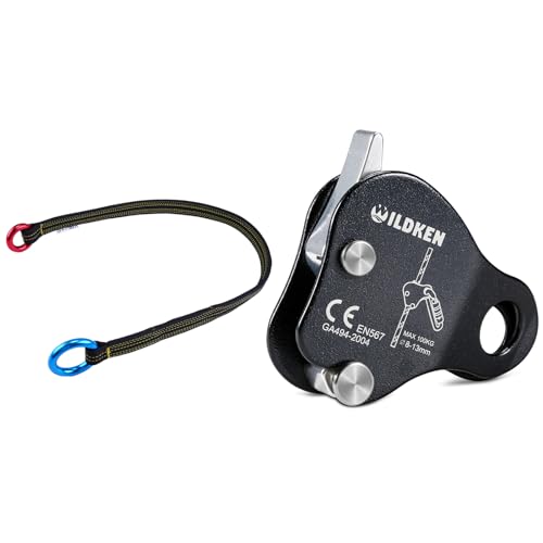 WILDKEN Climbing Friction Saver & Ascender Belay Device