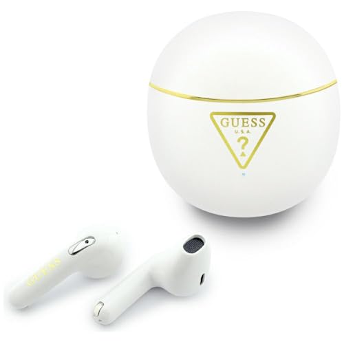 CG Mobile Guess Gold Line Triangle Casque TWS (blanc)