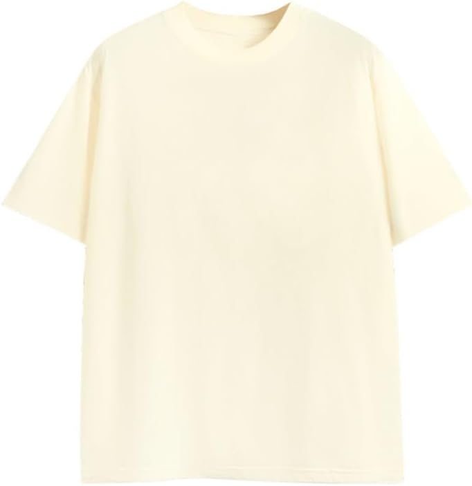 HBJWOV Men's Outdoor Stretch Short Sleeves Casual Polyester Round Neck T-Shirt Loose Lightweight Pullover Vest