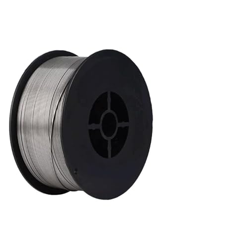 Filo Animato E71T-GS 0.8mm 1kg, Filo Saldatrice MIG No Gas Autoprotetto, Acciaio al Carbonio/Dolce, Ideale per Fai-da-te e Riparazioni Esterne