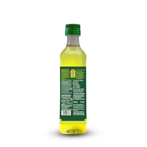 Image of Del Monte Light Olive Oil (Imported) | Extra Light in Flavour & Aroma | Ideal for Everyday Indian Cooking - Deep Frying, Curries, Roasting & Sauteing | High MUFA & Rich in Antioxidants | 500ml PET Bottle