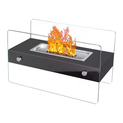Da Tavolo Per Interni,Alcool Rettangolare Da 34.8 Centimetri | Braciere Per Patio,Paravento in da 34.8 centimetri per Esterno Interno Campeggio Portico Terrazza Balcone Giardino Casa Tavolino da Caffè