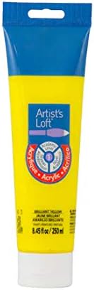 Acrylic Paint by Artist's Loft 250 ml (Brilliant Yellow)