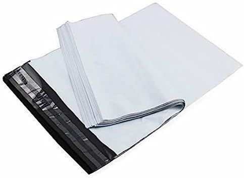 6x8 inch Plain Tamper Proof Courier Bags/Envelopes/Pouches/Cover Tamper Proof Plastic Polybags for E Commerce Courier Packing bag Without Document Pouch - Pack of 100 (6x8 inch)