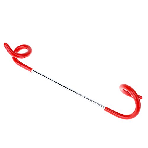 QINAIDI Tienda De Campaña Al Aire Libre S Tipo Gancho Universal - Bidireccional Luz De Suspensión De Viaje Tienda De Campaña Postes Gancho De Escalada Accesorios (2Pcs)