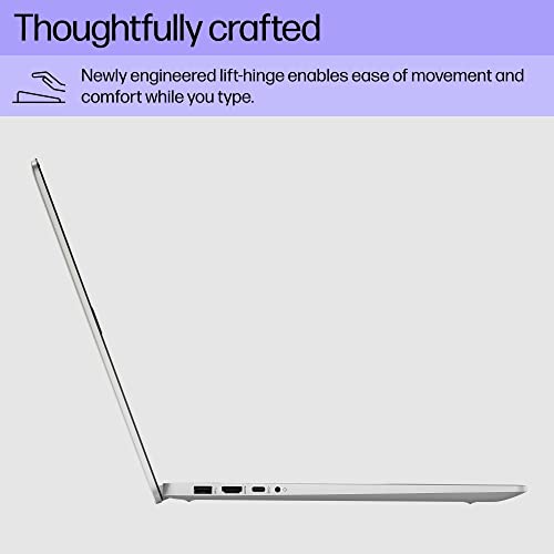 Image of HP 17 inch Laptop, HD+ Display, 12th Generation Intel Core i5-1235U, 8 GB RAM, 512 GB SSD, Intel Iris Xe Graphics, Windows 11 Home, 17-cn2099nr (2023)
