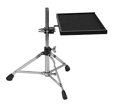Gibraltar 16 x 10 Sidekick Essentials Mountable Wood Tray with Clamp, with Protective Edge, Attaches to Cymbal or Drum Stand for Holding Mixers Electronics & Percussion Accessories (SC-GSE-MNT)