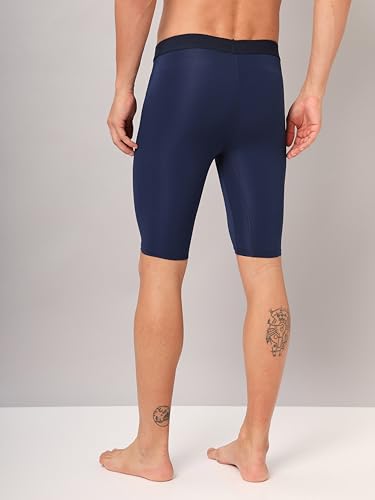 Image of TECHNOSPORT Mens Compression Tights for Gym, Running, Cycling, Swimming, Workout & Athletic Activities
