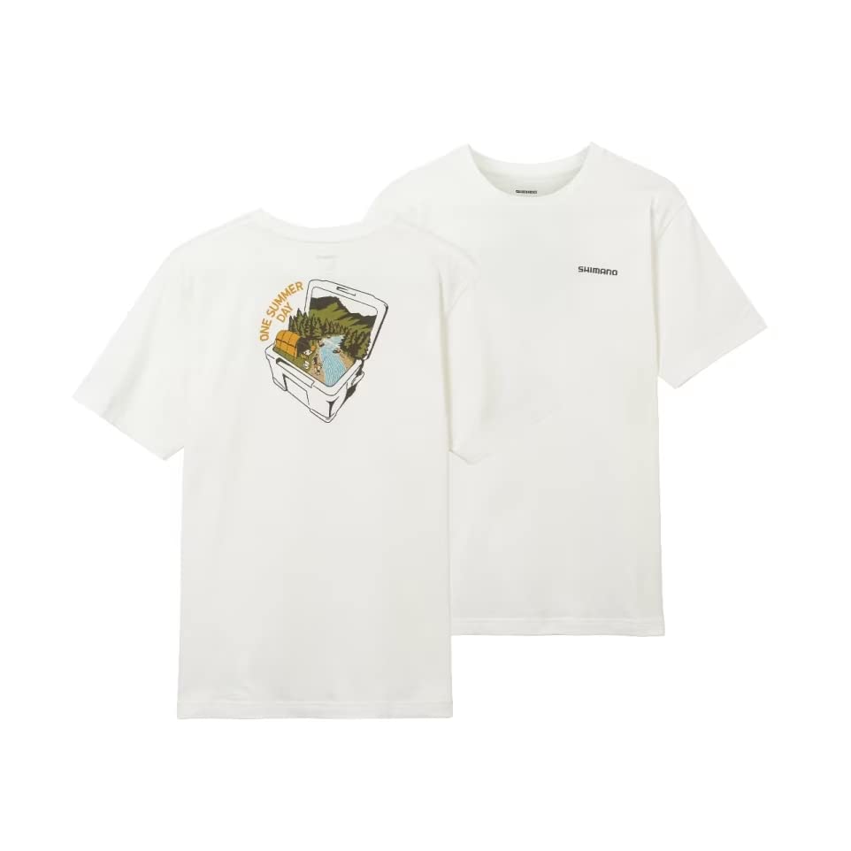 Amazon.co.jp: [シマノ] オーガニックコットン グラフィックT