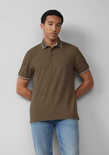 s.Oliver Herren Polo-Shirt – Regular Fit, Piqué, Label-Print – Ansicht 5