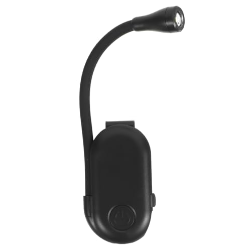 DIYEAH Clip Book Light Rechargeable LED Night Reading Lamp Compact and Portable Design for Study and Bedside Use Versatile Book Lamp for Easy Attachment