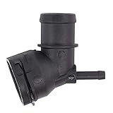 NewYall Upper Radiator Coolant Hose Connector Pipe for A3 S3 TT 2007-2014 Beetle 2013-2017 CC 2011-2017 Eos 2009-2016 Golf 2010-2013 Jetta 2005-2017 Passat Tiguan 2009-2017 3C0122291D 3C0122291C