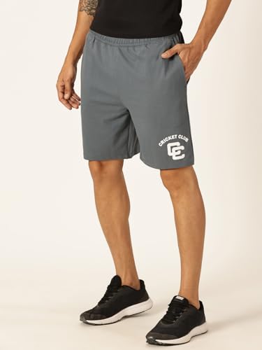 Image of Thomas Scott Men's | Solid | Chino Shorts | Regular Fit | Cotton Blend | Above Knee | Knitted Short