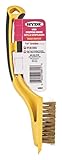 Hyde 1-1/8 in. W x 6.9 in. L Brass Stripping Brush