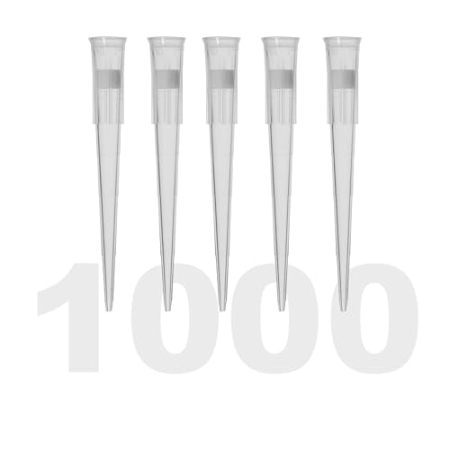 Image of Kashi Scientific 200uL Universal Filter Pipette Tips, Sterile Bulk Pipet Tips with Clear Graduation, Low Binding, DNase RNase Free [200ul Filter, 1,000pcs]