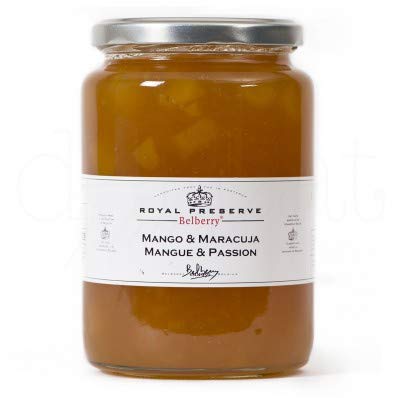 Mermelada de Mango y Maracuyá 880gr. Belberry. CAJA 6 UNIDADES (880gr x 6)