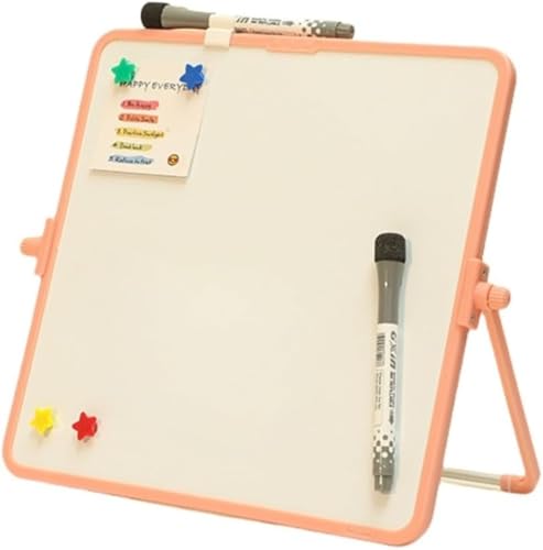 [�f����������]�f�X�N�g�b�v�z���C�g�{�[�h ������ ���� 360�x��] �}�O�l�b�g�� �Ǌ|�� ���b�Z�[�W�{�[�h �X�^���h�t�� ���^ �����{�[�h ��Зp �ƒ� ��c�p �I�t�B�X�p (���b�h,24.8*24.8cm)