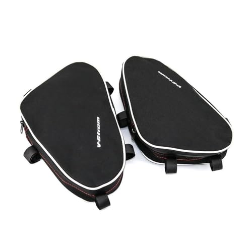 VQLDPX Impermeabile Portaoggetti Borse Laterali Per Paramotore Moto Per Suzuki V-Strom DL650 DL1000 V Strom VStrom DL 650 1000, Porta Attrezzi Per Riparazioni Moto Viaggio Tasca Sella Borsa