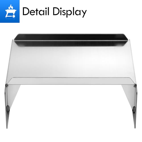 Grillflame BCA012 Heat Baffle Diffuser Replacement Parts for Traeger Pro 34 22 20 Heat Baffle Renegade Elite 20 Ridgeland 572 TFB57PZB BBQ075 Texas Camp Chef Z Grills Heat Deflector Smoker Accessories by Grillflame - Used condition - Image 7