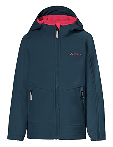 VAUDE Chaqueta Rondane IV, Dark Sea/Pink, 92 Unisex niños