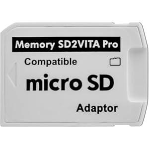 Aukuoy Ultimate Version SD2Vita 5.0 Speicherkarte Adapter für PS Vita PSVSD Micro SD Adapter, SD2Vita Konverter für PS Vita 1000 2000