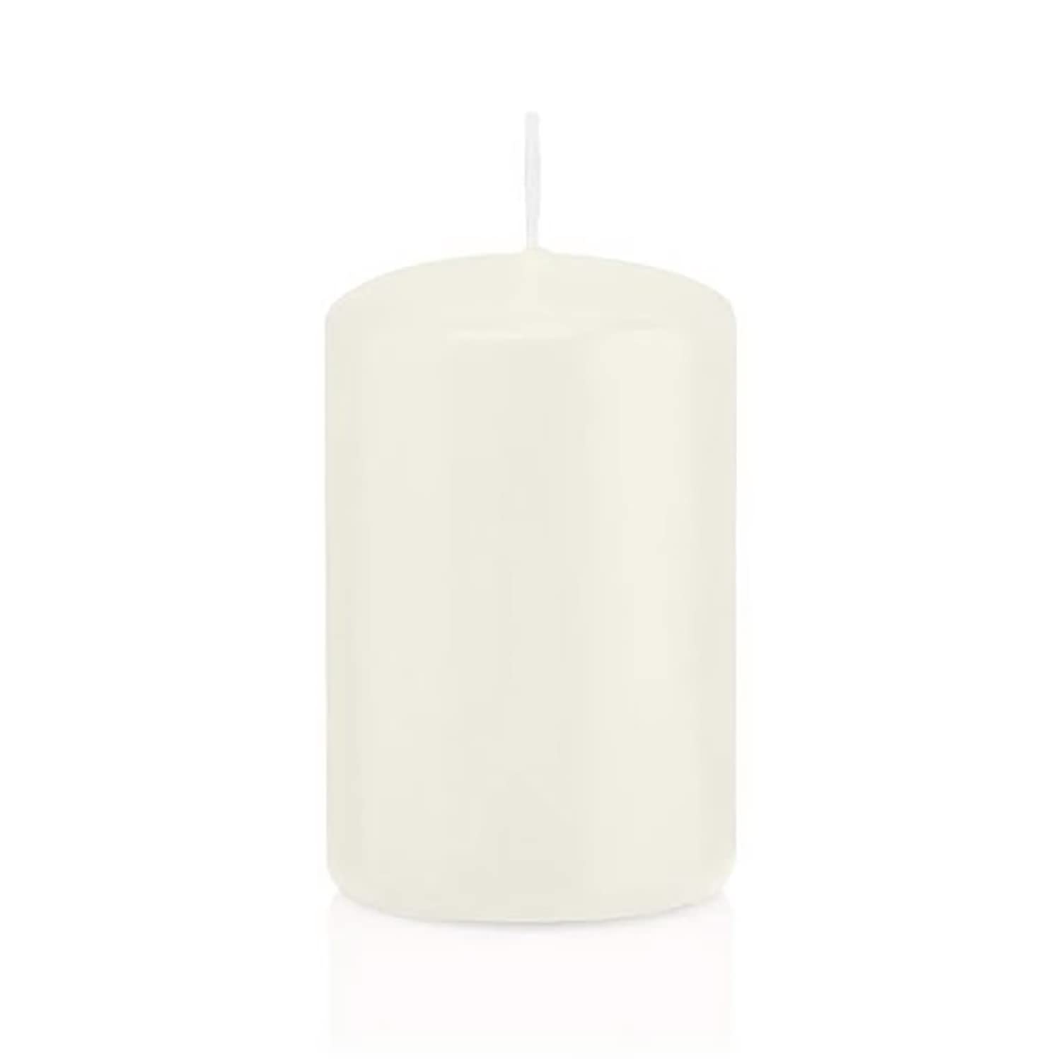 GREATOYAR Juego de Velas, Conjunto de 12 Velas, Vela Gruesa, Tamaño 7x15.5cm, Color Blanco, Cera sin Perfume, Sin Goteo, Larga Duración, Calidad de la UE