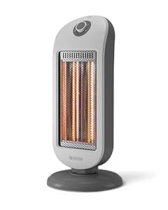 Olimpia Splendid Carbon Twist – Infrarot-Heizung mit Carbonfaser-Technologie, bis zu 1200W, umweltfreundliche Wärme, Kippschutz, schwenkbare Basis & Tragegriff