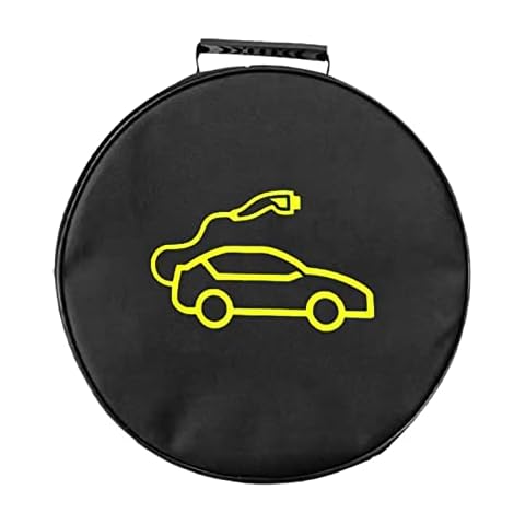 EV Cable Bag, Jumper Cable Bag, Waterproof Flame Retardant EV Charging Cable Storage Bag for Electric Vehicles, for Cables, Cords, Hoses and Tools Storage Cover