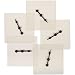 Learning Advantage Transparent Spinners - Set of 5 - Math Game Spinner - Dry Erase Surface for Multiple Uses