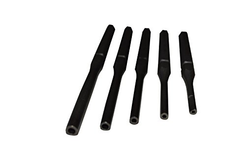 Grace USA - Roll Spring (Pin) Holder Set - RSH-5 - Gunsmithing - Roll Pin Holders - 5piece - Gunsmith Tools & Accessories, Black (GRRSH5)