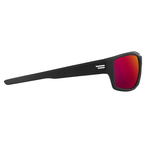 Image of TOROE Eyewear FIELD Wrap Around Sport Sunglasses With Polycarbonate Polarized Lenses, Lightweight TR90 Frame