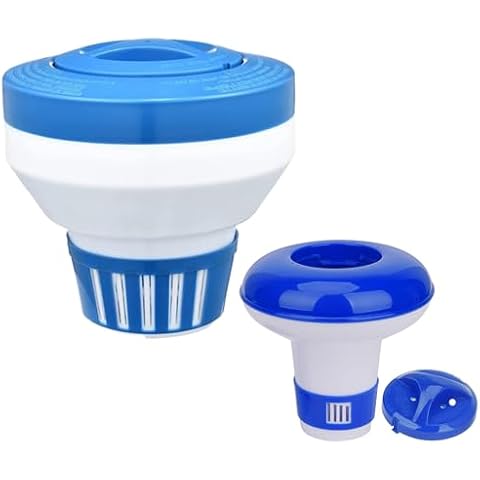 5" Floating Mini Spa Chemical Dispenser,7" Floating Chlorine Floate（Collapsible） Cover