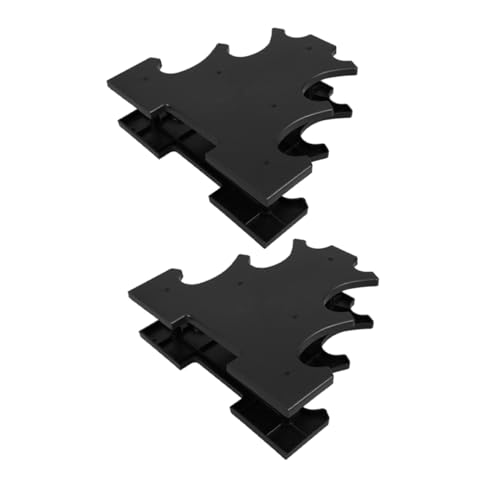 Balacoo 2Pcs Dumbbell Rack Stand Multi Dumbbell Holder for Home Gym Durable Material Stable Floor Bracket for Weights Compact Portable Design Stylish Fitness Storage