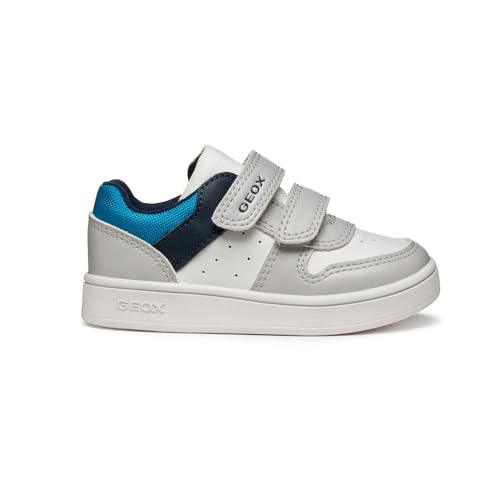 Traspirante Geox B Eclyper Boy, Scarpe da Ginnastica, Pearl Ocean, 27 EU