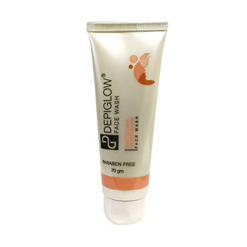 Depiglow Glutathione Creamy face wash for Skin Whitening & Brightening 70g (Pack of 2)