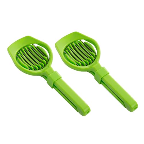 FUNOMOCYA Manual Potato Slicers 2pcs Fruit Chopper Slicer Tomato Clever for Kitchen