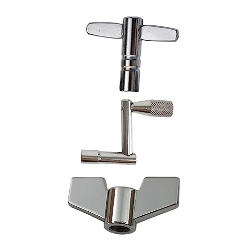 KESYOO 3Pcs Drum Tuning Keys Set Shape Drum Key Tools for Snare Drum Percussion and Drum Set Accessories Essential Drum Tuning Tools for Musicians