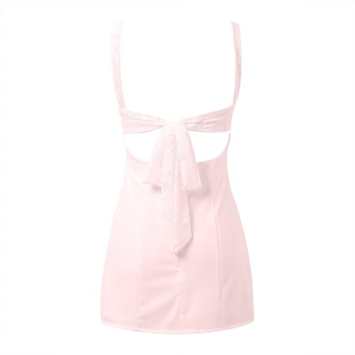 Robe bohème fluide à col carré et taille haute ajustée