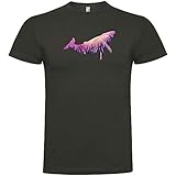 Impresas una a una Camiseta Buceo Whale Manga Corta Hombre Plomo L