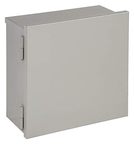 Hoffman AHE18X12X6 Pull Box, Hinged Cover, Steel, 18