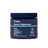 Trace Minerals Stress-X Magnesium, 350mg - Powder Magnesium Supplement to Support Muscle Relaxation & Recovery - Restful Sleep Support Mineral Supplement - Lemon Lime Flavor, 7.9 oz (50 Servings)