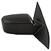 TRQ Driver & Passenger Side Mirror Set with Heat with Puddle Light without Blind Spot Indicator Compatible with 2006-2010 Ford Fusion Mercury Milan FO1320327 FO1321327