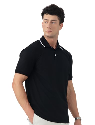 MagnaMan Slim Fit Short Sleeve Polo Shirts for Men - Cotton, Business Casual Stretch Shirt, Breathable Golf & Office Wear3