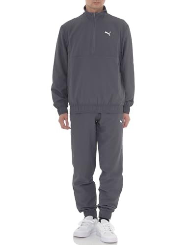 Amazon | PUMA(プーマ) スポーツ ジャージ 上下セット ウーブン ハーフ